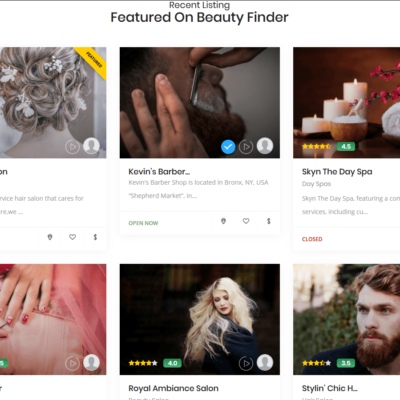 Beauty Finder Businesses
